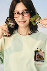 ベルクロドッグエンブロイダリーTシャツ