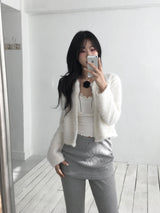 Bosong Fur Cardigan
