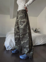 Coil Camo Snap Parachute Pants