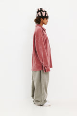DSXBS NEW SUPER WIDE PANTS HERRINGBONE BROWN