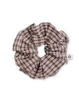 O Logo Check Scrunchie