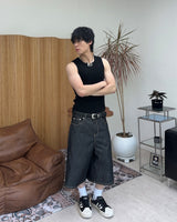 Desert Backbuckle Bermuda Pants