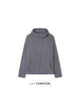 Grid Slash Zip Up