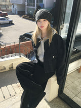 Labo High Neck Hooded Zip-Up (7c)