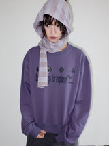 ラッキースウェットシャツ (DUST PURPLE)