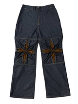 [Hand-Made「005」] Origami Pants_Denim&Brown