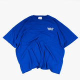 Hierarchy Studios - グラフィティーワイドロゴオーバーサイズTシャツ ブルー