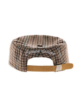 6CRAYON Houndstooth Flat Top Casual Baseball Cap