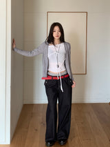 Atlas Non-fade Raw Denim Wide Pants
