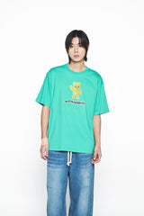 25SS デストロイデニムバドパンツ ブルー