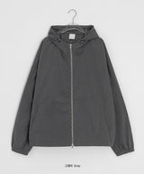Cutter Cotton Hood Bomber Jacket