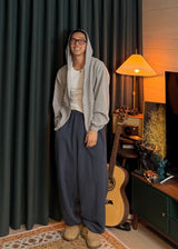Basic Belted Jogger Pants 3COLOR
