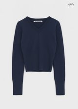 [MADE] Glue V-neck Knit
