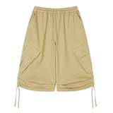 cotton banding bermuda pants
