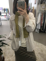 Skov Two-tone Check Shirt (3color)