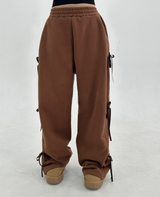 [FAST SHIPPING❤] SIDE PINTUCK PLEATED RIBBON PANTS - 10 COLOR♥