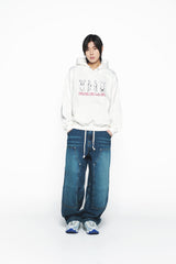 25SS マグショットエイリアンフーディー アイボリー