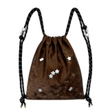Silver Star Gym Sack [Brown]