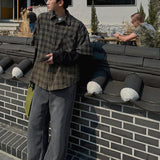 ASCLO Like Layered Check Shirt (2color)