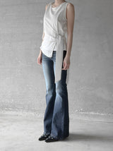 Notir Unbalanced Knot Blouse