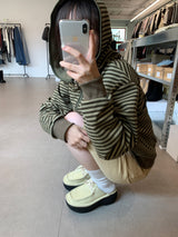 ブラッシードコットンバミューダパンツ (2color)