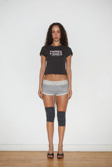 Sports club tee - charcoal