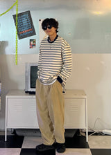 M.K. ダンガラロングスリーブ 3カラー