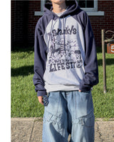 Swing Raglan Oversized Hoodie