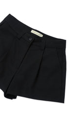 Herringbone shorts_black