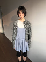 Alto high-neck hooded cardigan (2color)
