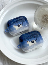 [コバルトキティ Airpods/Buds ケース]