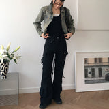 Pren Bijo Pocket Cargo Semi Bootcut Pants