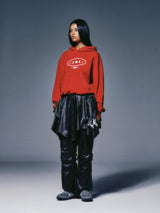 DRAPE LAYERED SKIRTPANTS (BLACK)