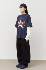 Add Star Layered Longsleeve