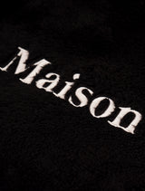 UNISEX Fake Fur Hooded Black (FCE4TS658M)