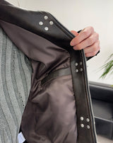 Mason Hook Leather Jacket