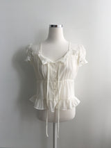 Blooming blouse (short sleeves ver.)