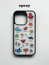 sed doodle case (epoxy)