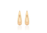 26SS★ Champagne First Moon Silver One-Touch Earrings M
