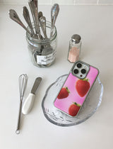 【TPUケース】 Strawberry Topping Case