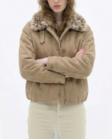 Roche Soft Suede Short Jacket