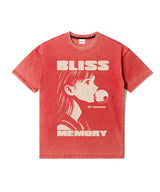 OC Bliss AQ Washed Tee (Red)