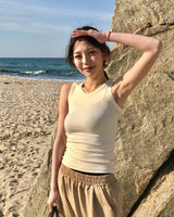 ヘザーノースリーブ