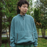 サーフェイスフリースプルオーバー / Dusty aqua