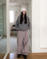 Moa Two Way Check Hood Zip-Up