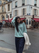 DIA Argyle Over Wool Knitwear