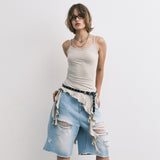 3 wing top (khaki)