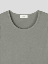 Waffle Crop Sleeveless Tee