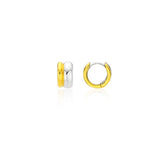 26SS★ Champagne Full Moon Silver (C) Duo Earrings S