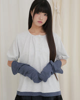 STARRY PENDANT BACK RIBBON TOP
